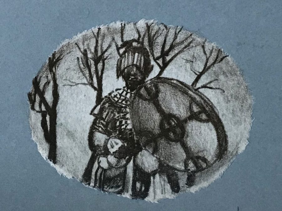 chine collé - unique    |      8 x 10 cm    |     irisprint 
