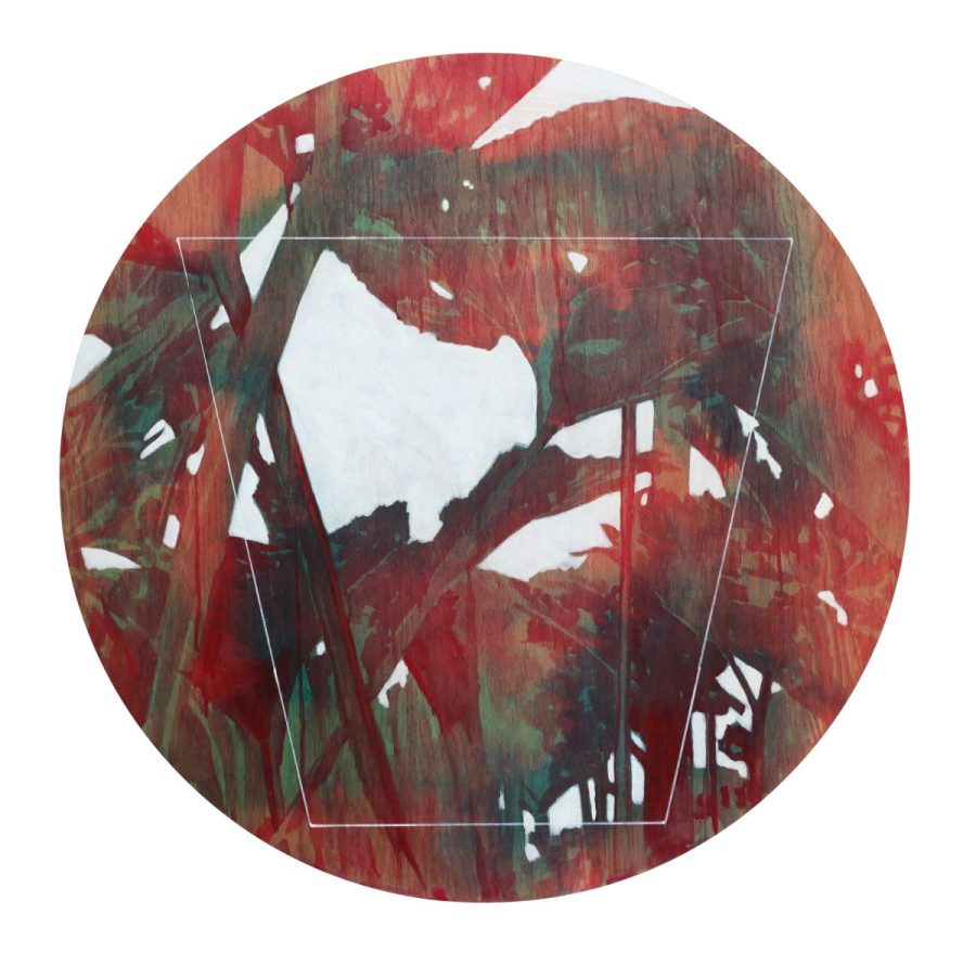 CN17    |   ø 90 cm    |    acrylics on wood  |  available