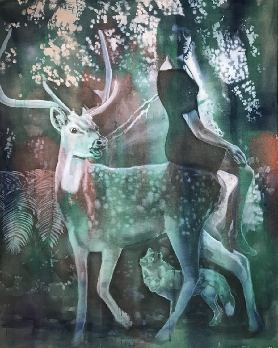 Unveiled #4 (self-portrait)   |   200 x 150 cm 