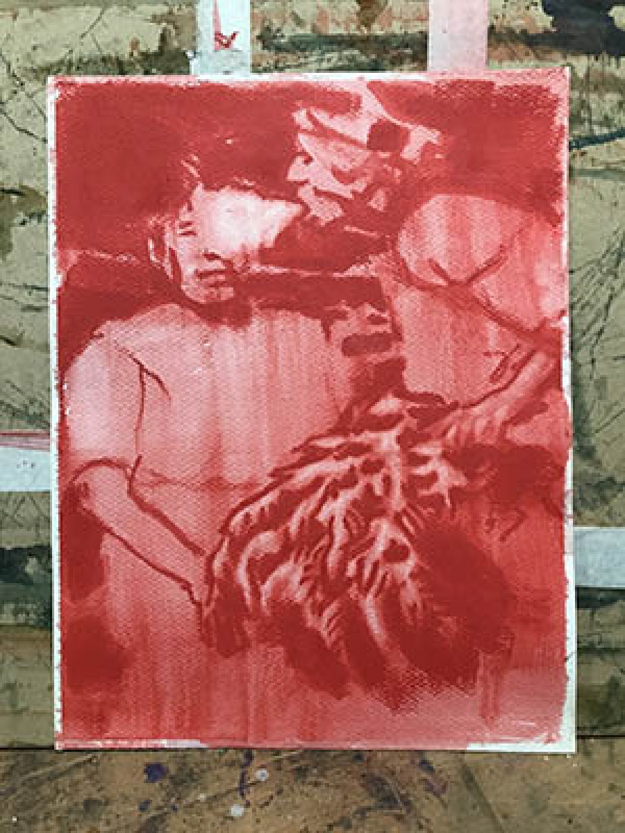 Curandero 1   |    40 x 30 cm    |   pastel on paper