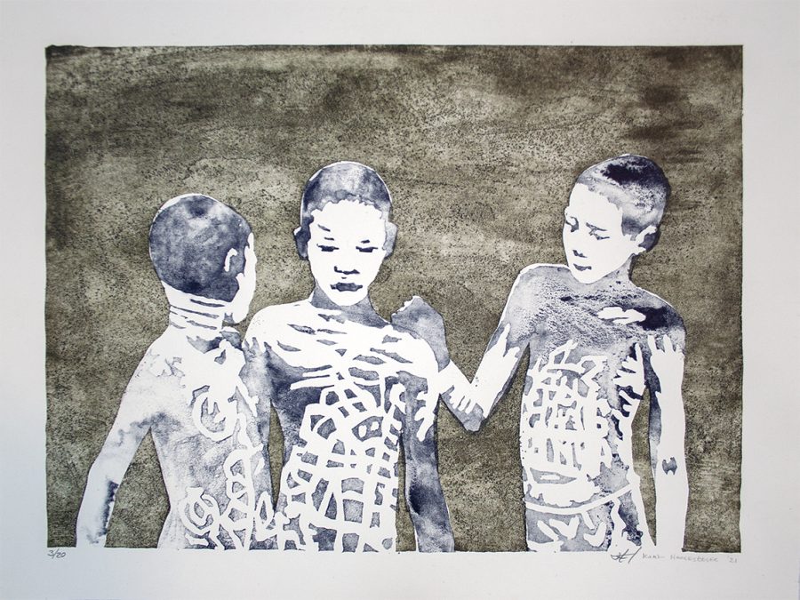 Edition of 20    |      approx 35 x 45 cm     |      collaboration with Frank Haafkes