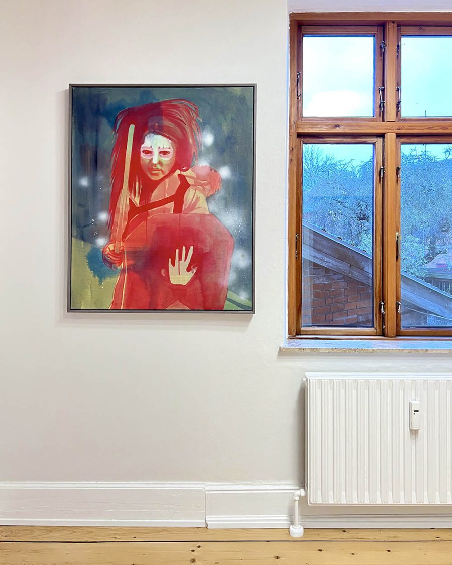 At gallery Fusion, Denmark