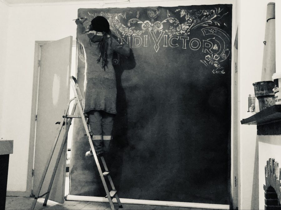 Making of the tapestry