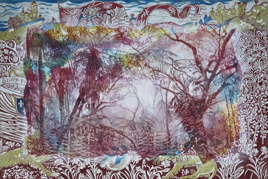Lost Paradise #16  |    80 x 120 cm    |   available at Gallery Nasty Alice, Eindhoven