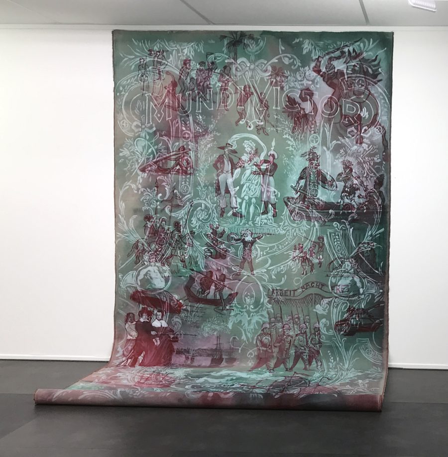 Mundi Victor    |     370 x 224 cm   |   the tapestry at exhibition 